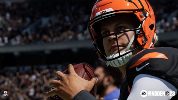 Madden 23 player close up